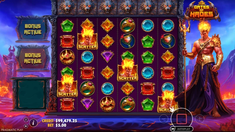 Gates of Hades Slot Scatterlari